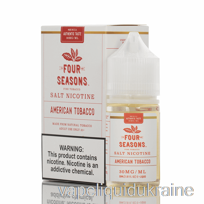 Vape Ukraine American Tobacco SALT - Four Seasons - 30mL 50mg